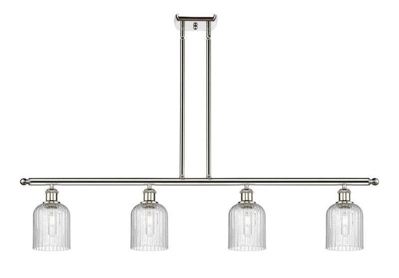 Innovations 516-4I-PN-G559-5SDY Four Light Island Pendant, Polished Nickel