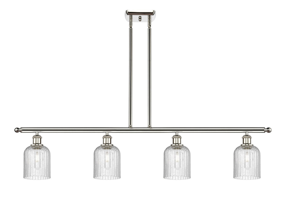 Innovations 516-4I-PN-G559-5SDY Four Light Island Pendant, Polished Nickel