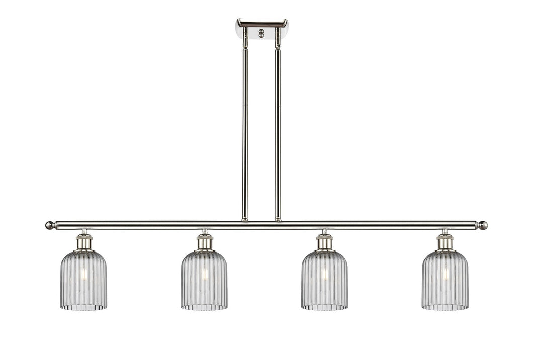 Innovations 516-4I-PN-G559-5SM Four Light Island Pendant, Polished Nickel