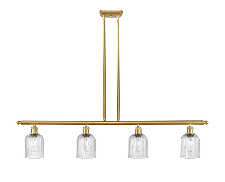 Innovations 516-4I-SG-G559-5SDY Four Light Island Pendant, Satin Gold