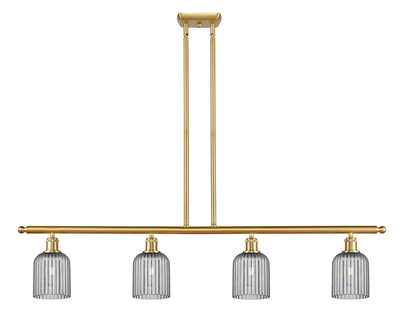 Innovations 516-4I-SG-G559-5SM Four Light Island Pendant, Satin Gold