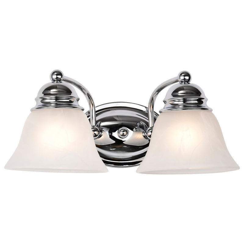 Nuvo Lighting 60-337 Two Light Vanity, Polished Chrome