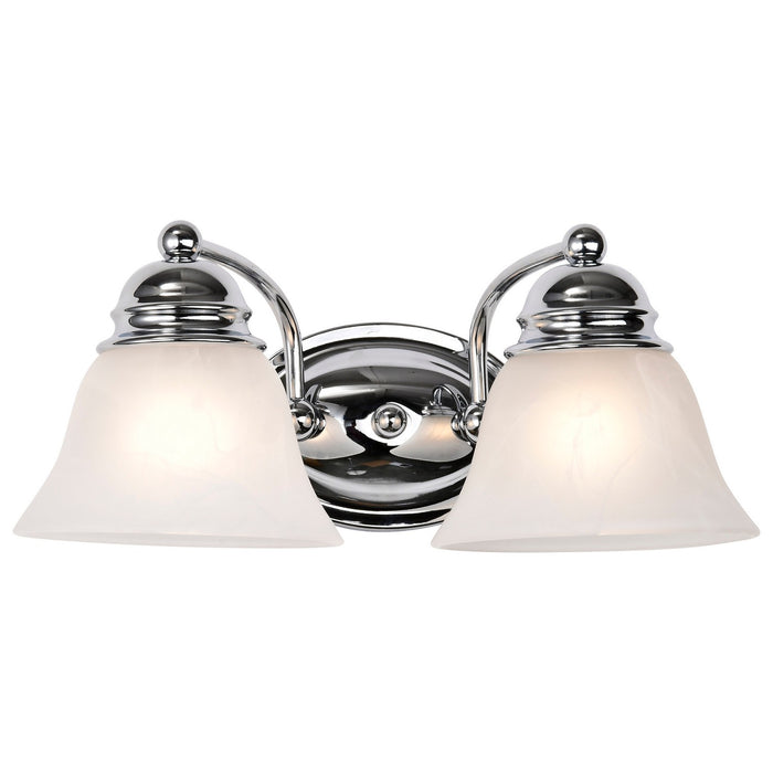 Nuvo Lighting 60-337 Two Light Vanity, Polished Chrome