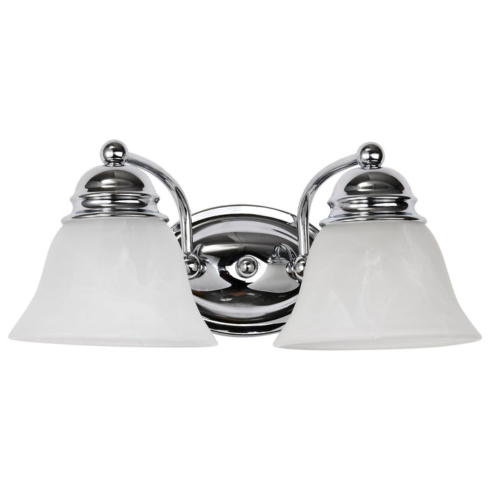 Nuvo Lighting 60-337 Two Light Vanity, Polished Chrome