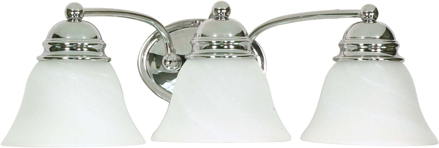 Nuvo Lighting 60-338 Three Light Vanity, Polished Chrome