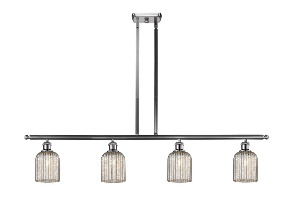 Innovations 516-4I-SN-G559-5ME Four Light Island Pendant, Brushed Satin Nickel