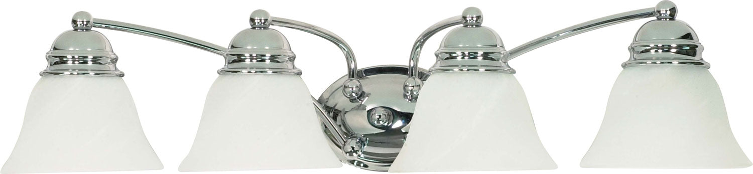 Nuvo Lighting 60-339 Four Light Vanity, Polished Chrome