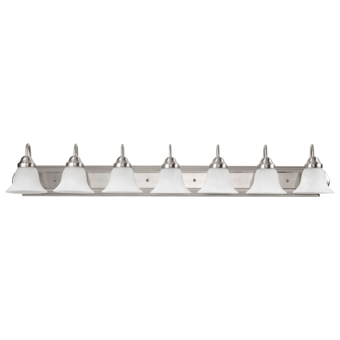 Nuvo Lighting 60-291 Seven Light Vanity, Brushed Nickel