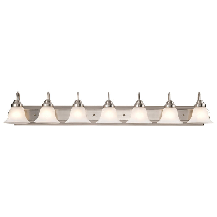 Nuvo Lighting 60-291 Seven Light Vanity, Brushed Nickel
