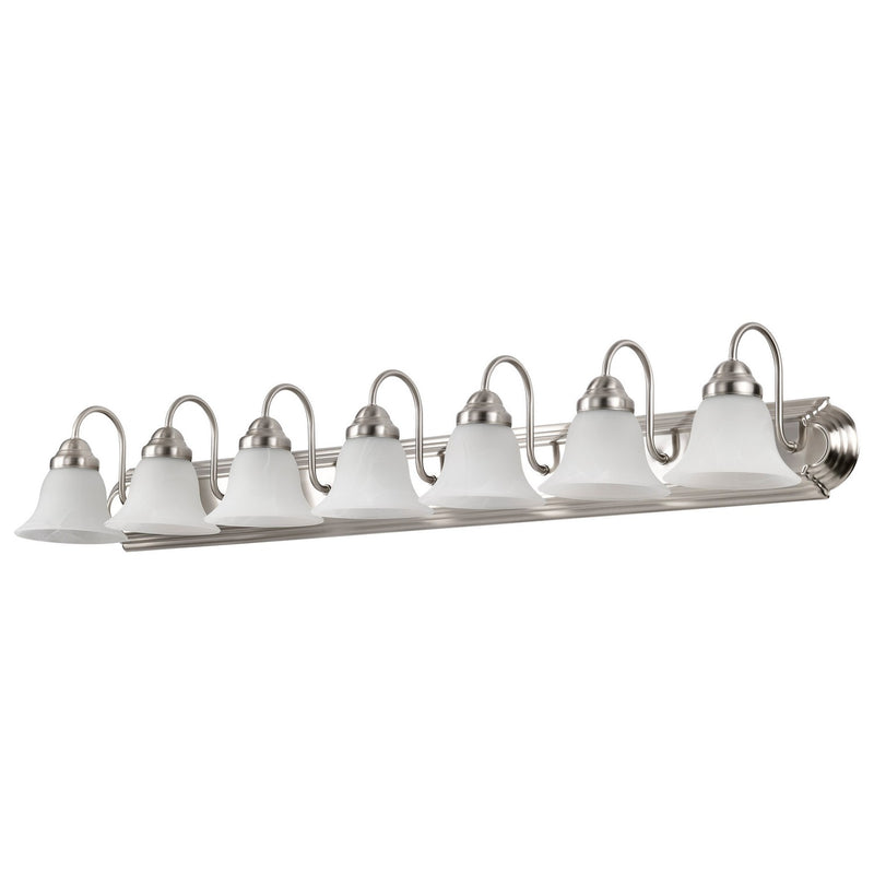 Nuvo Lighting 60-291 Seven Light Vanity, Brushed Nickel