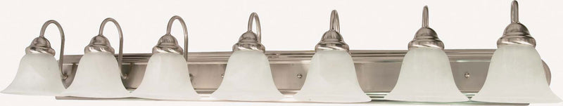 Nuvo Lighting 60-291 Seven Light Vanity, Brushed Nickel