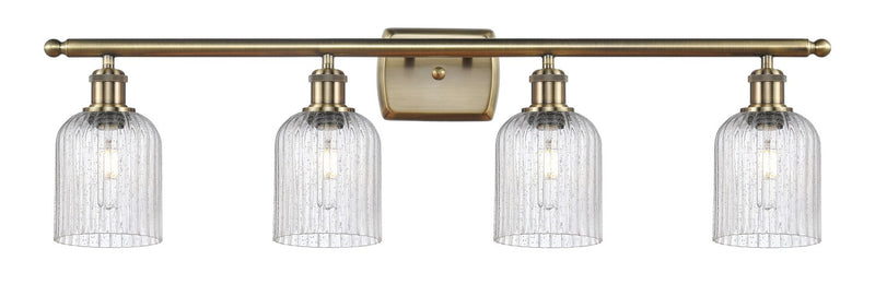 Innovations 516-4W-AB-G559-5SDY Four Light Bath Vanity, Antique Brass