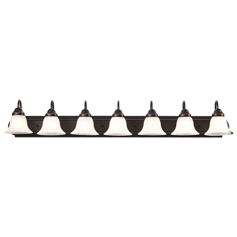 Nuvo Lighting 60-292 Seven Light Vanity, Old Bronze