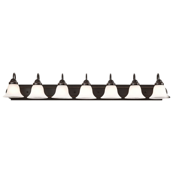 Nuvo Lighting 60-292 Seven Light Vanity, Old Bronze