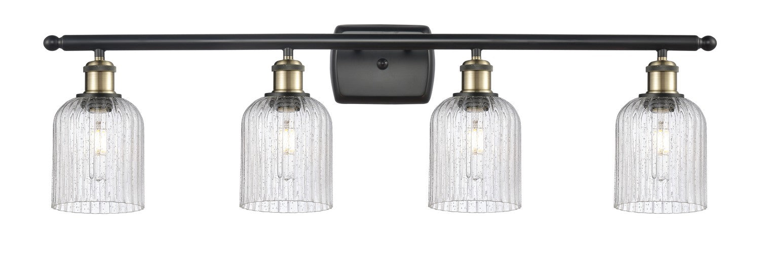 Innovations 516-4W-BAB-G559-5SDY Four Light Bath Vanity, Black Antique Brass