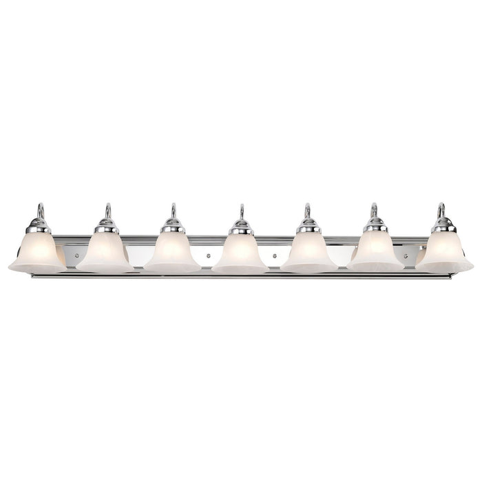 Nuvo Lighting 60-290 Seven Light Vanity, Polished Chrome