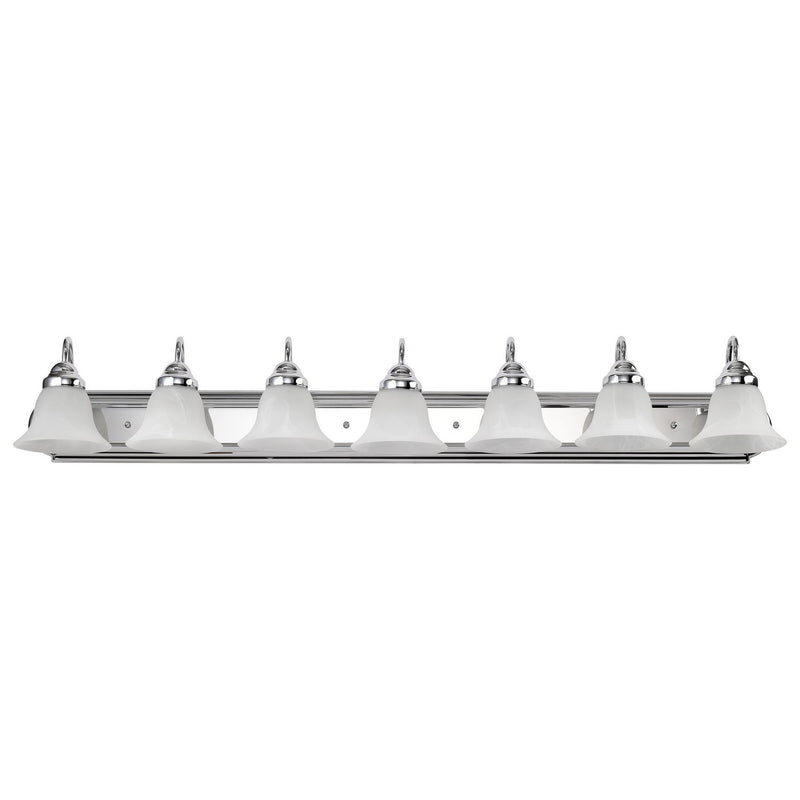 Nuvo Lighting 60-290 Seven Light Vanity, Polished Chrome