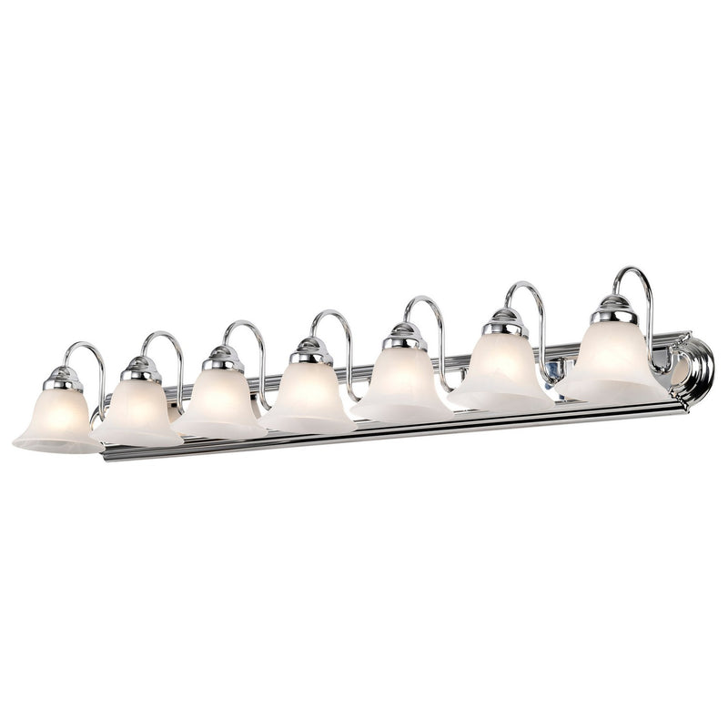 Nuvo Lighting 60-290 Seven Light Vanity, Polished Chrome