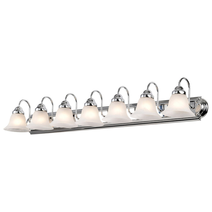 Nuvo Lighting 60-290 Seven Light Vanity, Polished Chrome
