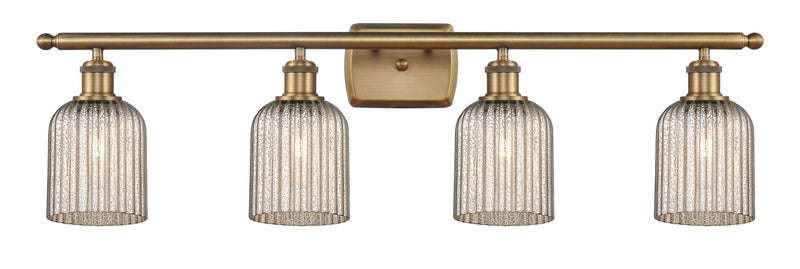 Innovations 516-4W-BB-G559-5ME Four Light Bath Vanity, Brushed Brass