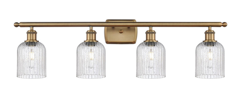 Innovations 516-4W-BB-G559-5SDY Four Light Bath Vanity, Brushed Brass