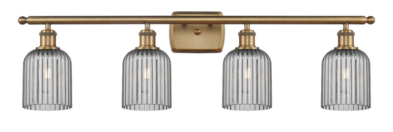 Innovations 516-4W-BB-G559-5SM Four Light Bath Vanity, Brushed Brass