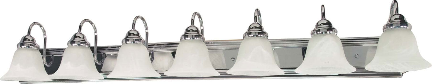 Nuvo Lighting 60-290 Seven Light Vanity, Polished Chrome