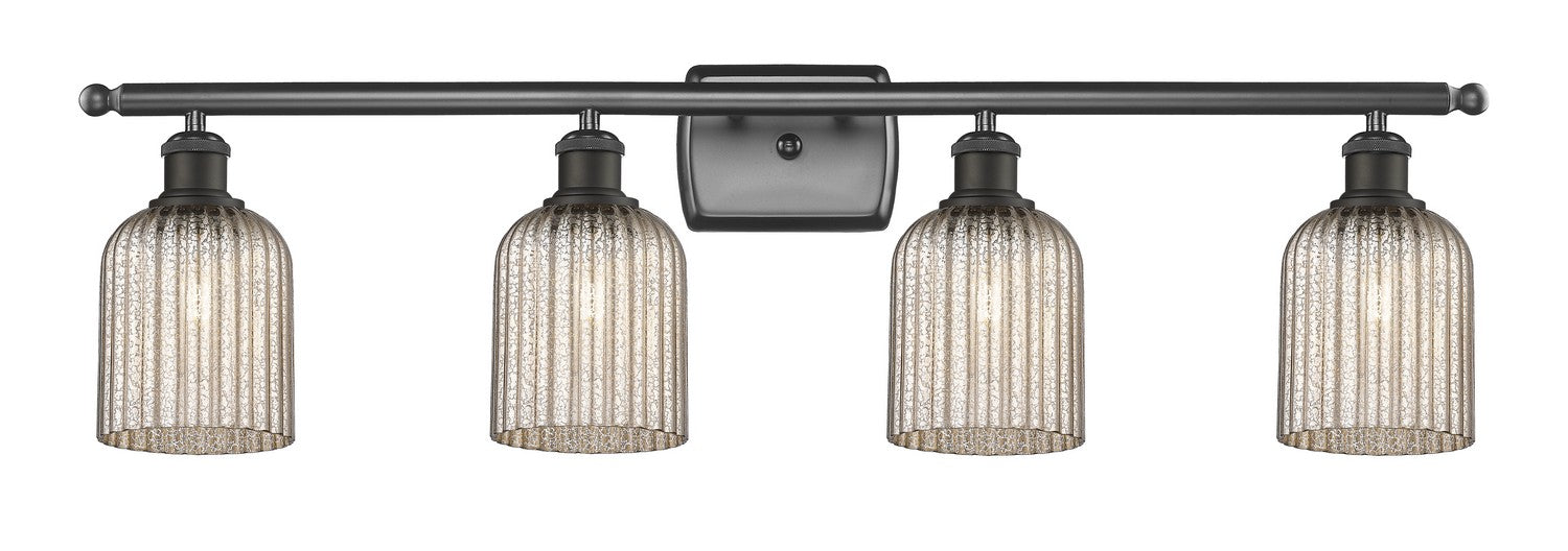 Innovations 516-4W-OB-G559-5ME Four Light Bath Vanity, Oil Rubbed Bronze