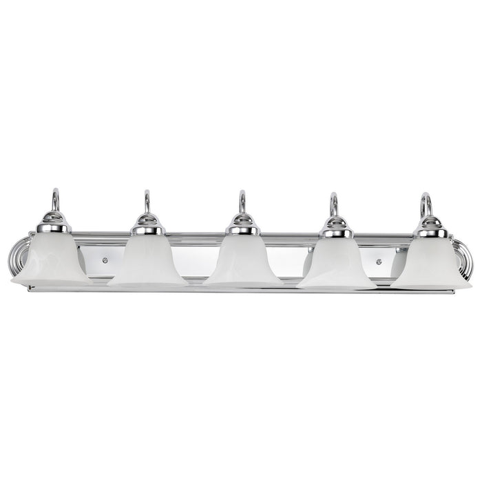 Nuvo Lighting 60-319 Five Light Vanity, Polished Chrome