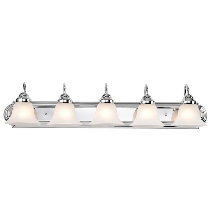 Nuvo Lighting 60-319 Five Light Vanity, Polished Chrome