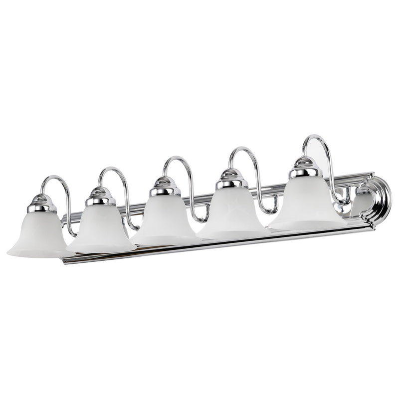 Nuvo Lighting 60-319 Five Light Vanity, Polished Chrome