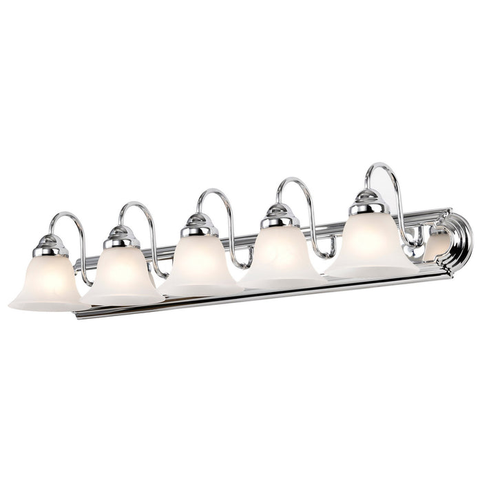 Nuvo Lighting 60-319 Five Light Vanity, Polished Chrome