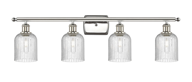 Innovations 516-4W-PN-G559-5SDY Four Light Bath Vanity, Polished Nickel