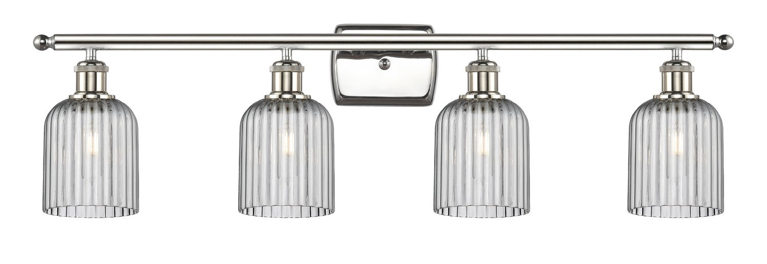 Innovations 516-4W-PN-G559-5SM Four Light Bath Vanity, Polished Nickel