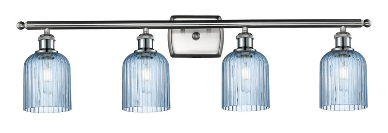 Innovations 516-4W-SN-G559-5BL Four Light Bath Vanity, Brushed Satin Nickel
