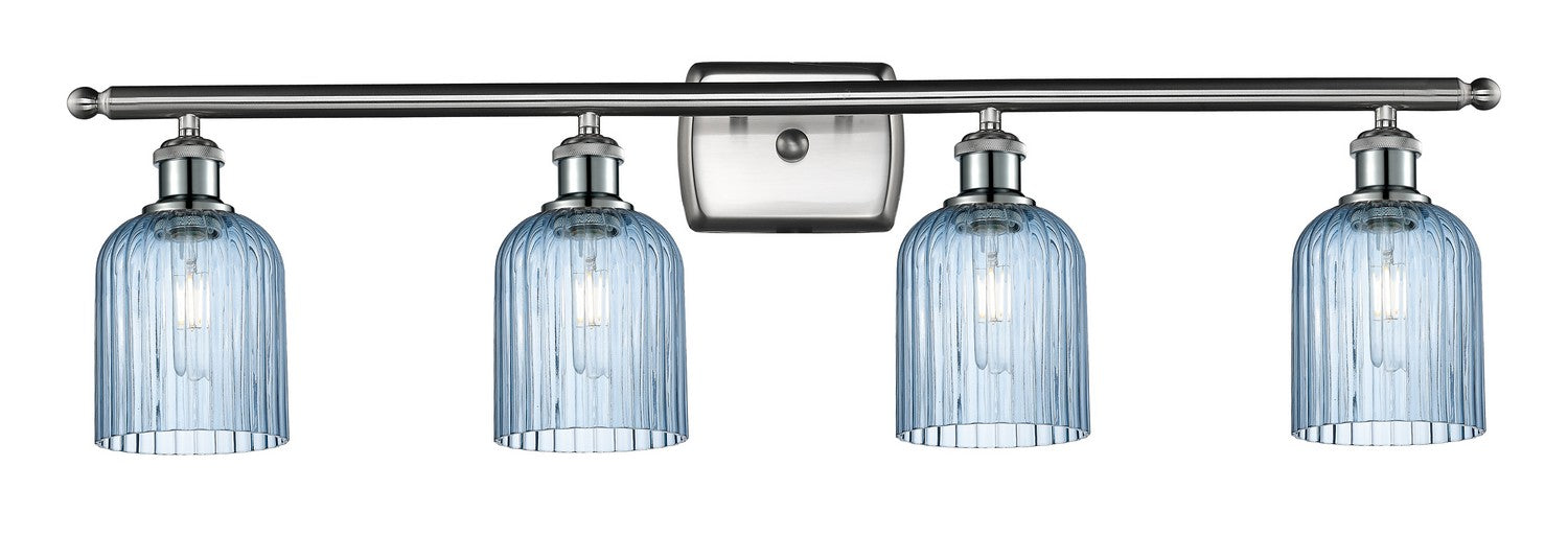 Innovations 516-4W-SN-G559-5BL Four Light Bath Vanity, Brushed Satin Nickel