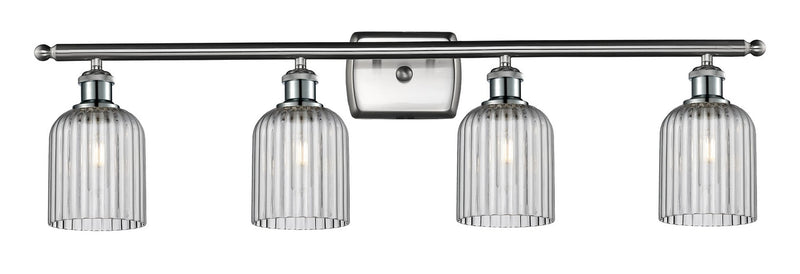 Innovations 516-4W-SN-G559-5SM Four Light Bath Vanity, Brushed Satin Nickel
