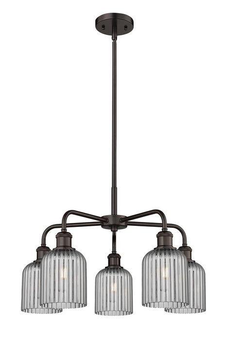 Innovations 516-5CR-OB-G559-5SM Five Light Chandelier, Oil Rubbed Bronze