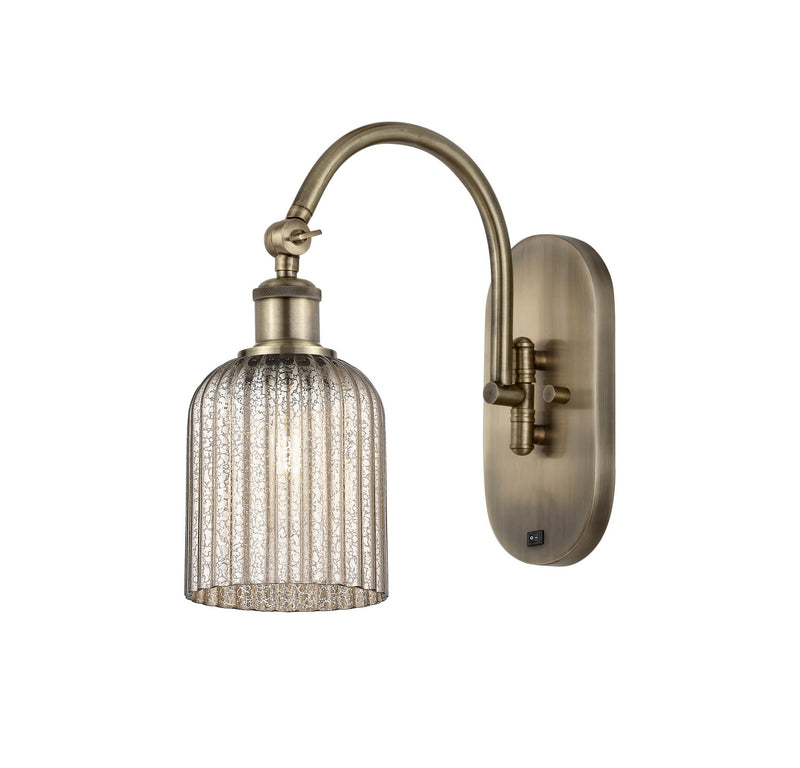 Innovations 518-1W-AB-G559-5ME One Light Wall Sconce, Antique Brass