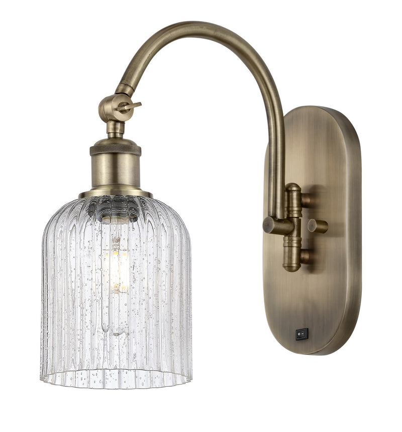 Innovations 518-1W-AB-G559-5SDY One Light Wall Sconce, Antique Brass