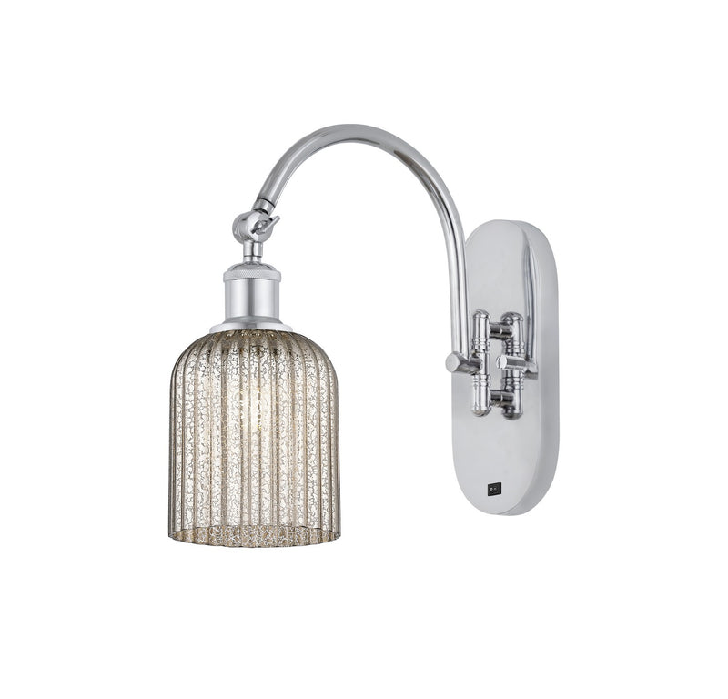 Innovations 518-1W-PC-G559-5ME One Light Wall Sconce, Polished Chrome