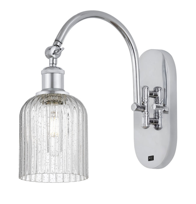 Innovations 518-1W-PC-G559-5SDY One Light Wall Sconce, Polished Chrome