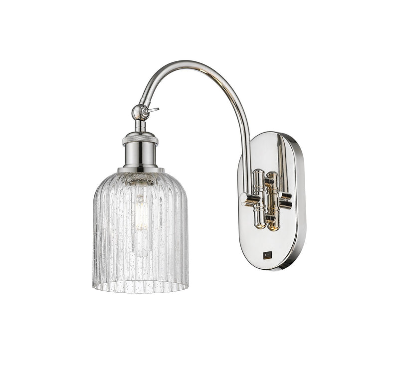 Innovations 518-1W-PN-G559-5SDY One Light Wall Sconce, Polished Nickel