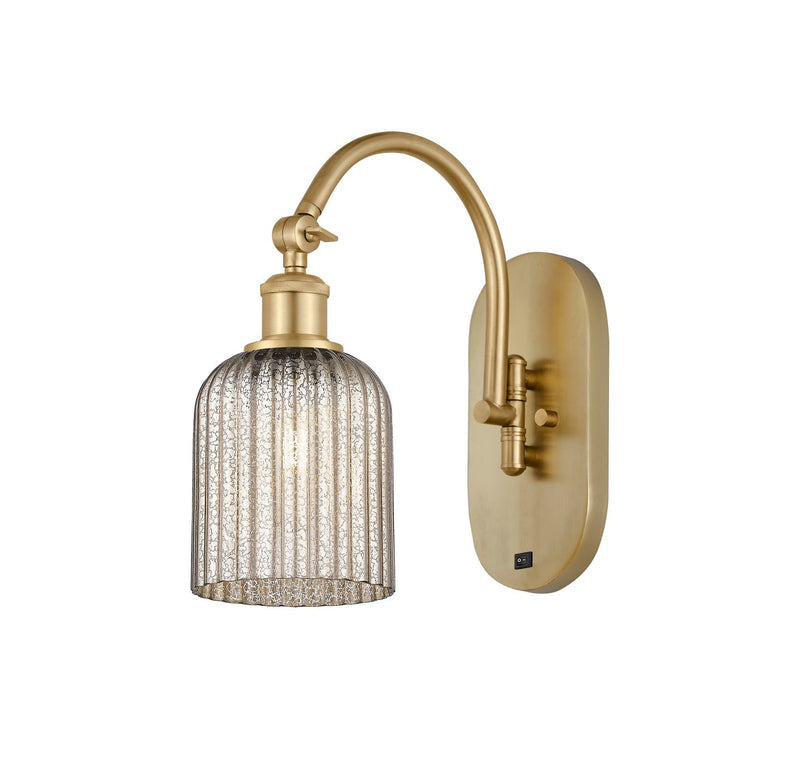 Innovations 518-1W-SG-G559-5ME One Light Wall Sconce, Satin Gold