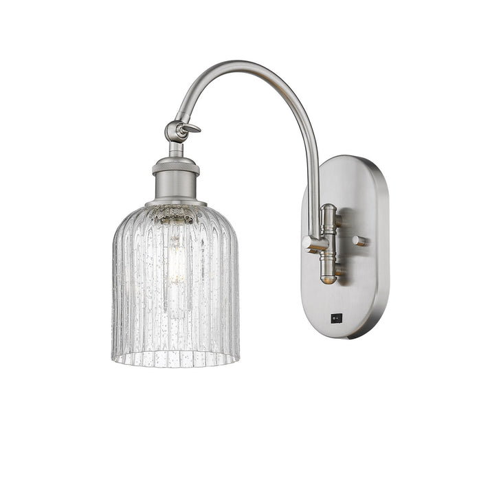 Innovations 518-1W-SN-G559-5SDY One Light Wall Sconce, Brushed Satin Nickel