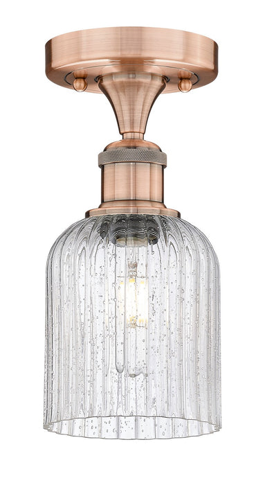 Innovations 616-1F-AC-G559-5SDY One Light Semi-Flush Mount, Antique Copper