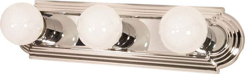 Nuvo Lighting 60-296 Three Light Vanity, Polished Chrome