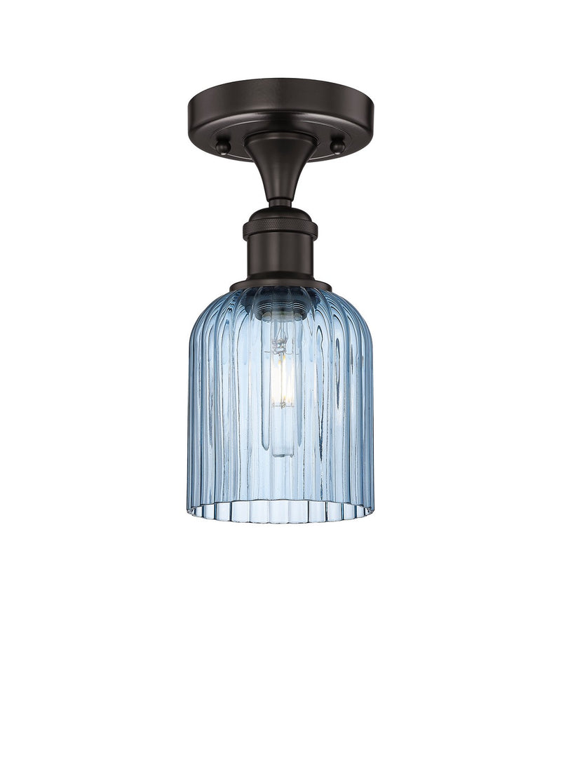 Innovations 616-1F-OB-G559-5BL One Light Semi-Flush Mount, Oil Rubbed Bronze