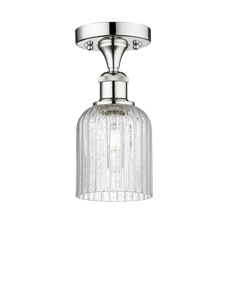 Innovations 616-1F-PC-G559-5SDY One Light Semi-Flush Mount, Polished Chrome