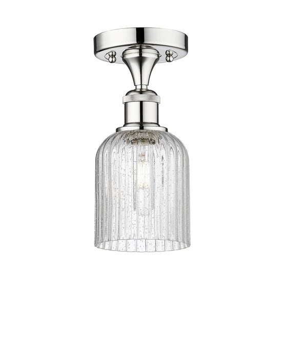 Innovations 616-1F-PC-G559-5SDY One Light Semi-Flush Mount, Polished Chrome